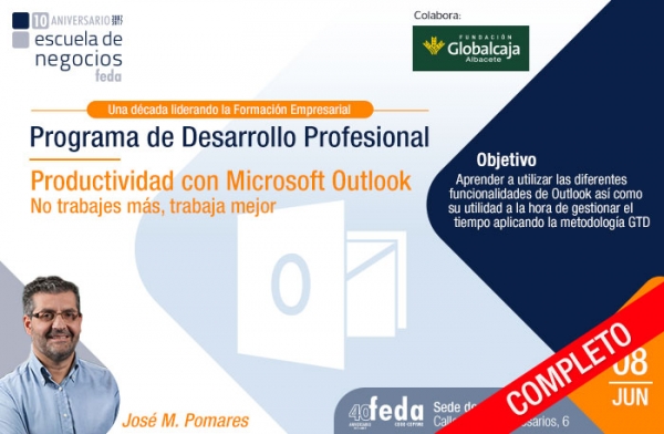 Programa de Desarrollo Profesional. Seminario 5: Productividad con Microsoft Outlook